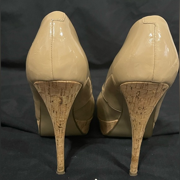 Guess Pumps nude with cork sole - Picture 4 of 6